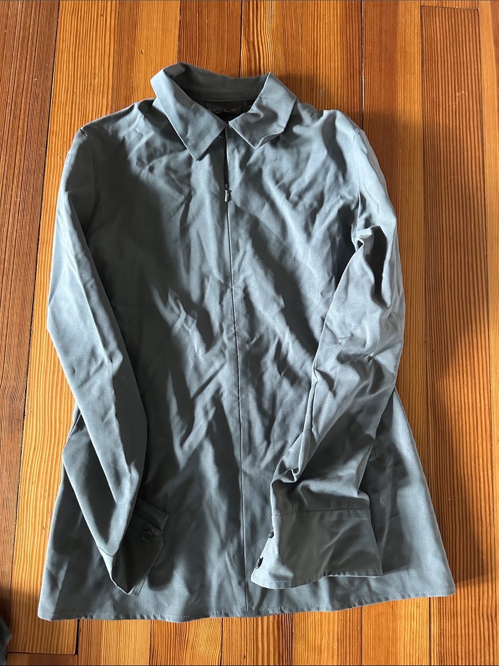 Banana Republic Women's Green Trench Jacket - light weight